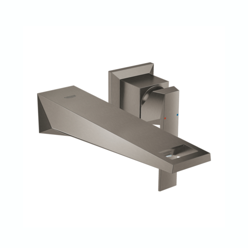 Grohe Allure Brilliant M-Boyut İki Delikli Brushed Hard Graphite Lavabo Bataryası