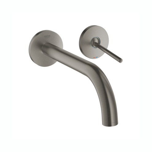 Grohe Atrio İki Delikli Joystick Brushed Hard Graphite Lavabo Bataryası