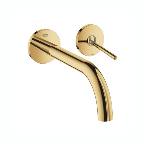 Grohe Atrio İki Delikli Joystick Cool Sunrise Lavabo Bataryası