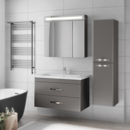 Denko Girne 90 cm Banyo Dolabı