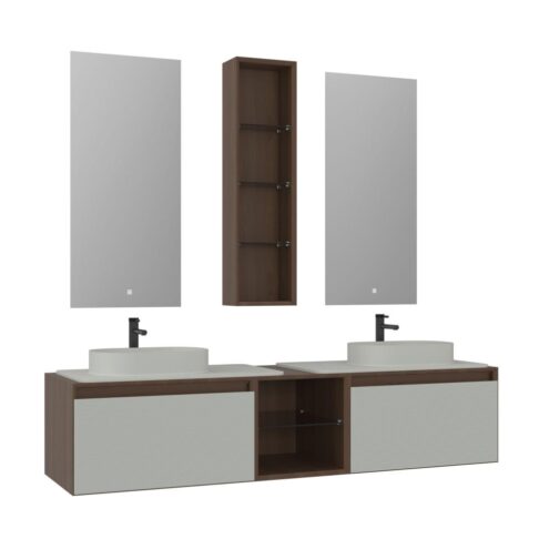 Orka Pacific 180 cm Banyo Dolabı
