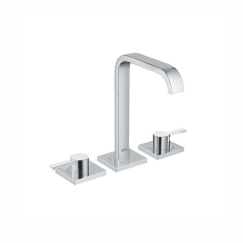 Grohe Allure M-Boyut Üç Delikli Krom Lavabo Bataryası