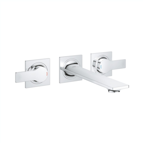 Grohe Allure Duvardan M-Boyut Üç Delikli Krom Lavabo Bataryası