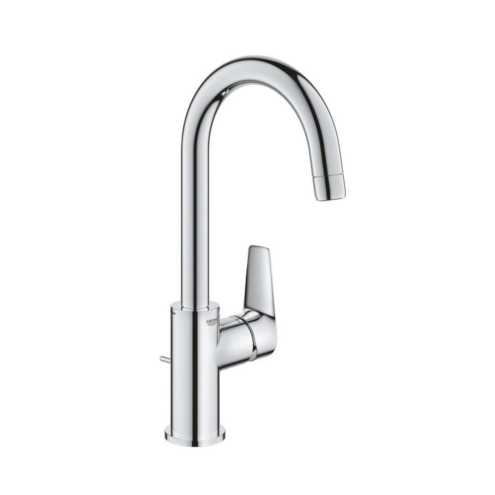 Grohe BauEdge Tek Kumandalı Lavabo Bataryası L Boy Krom