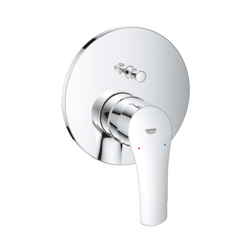 Grohe Eurosmart Krom Ankastre Banyo ve Duş Bataryası