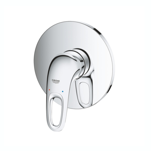 Grohe Eurostyle Krom Ankastre Duş Bataryası