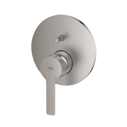 Grohe Lineare Paslanmaz Çelik Graphite Ankastre Banyo Duş ve Bataryası