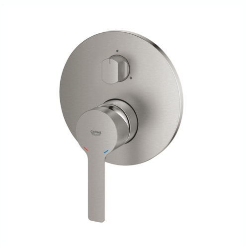 Grohe Lineare Üç Yönlü Paslanmaz Çelik Banyo Bataryası