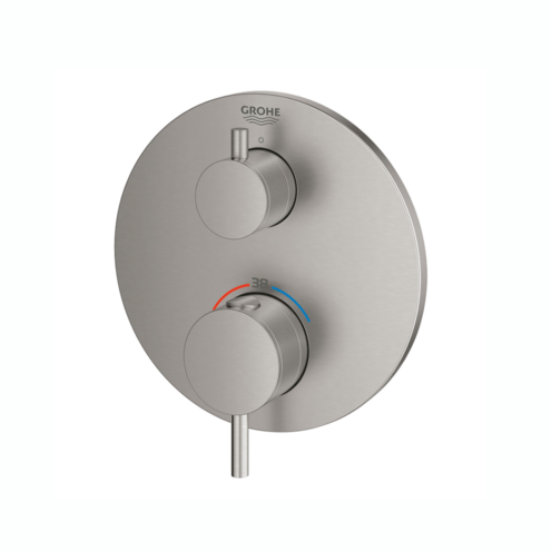 Grohe Atrio Ankastre Termostatik Paslanmaz Çelik Banyo Bataryası