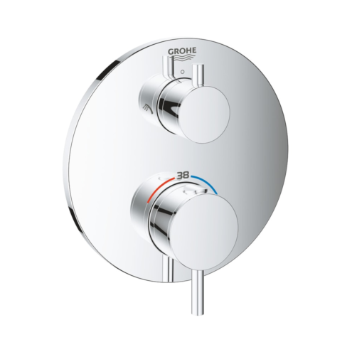 Grohe Atrio Ankastre Termostatik Krom Banyo ve Duş Bataryası