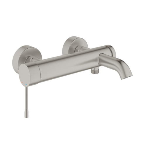 Grohe Essence Paslanmaz Çelik Banyo Bataryası