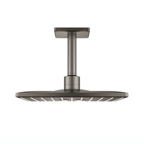 Grohe Rainshower 310 Smartactive Cube 142 mm Brushed Hard Graphite Tepe Duşu