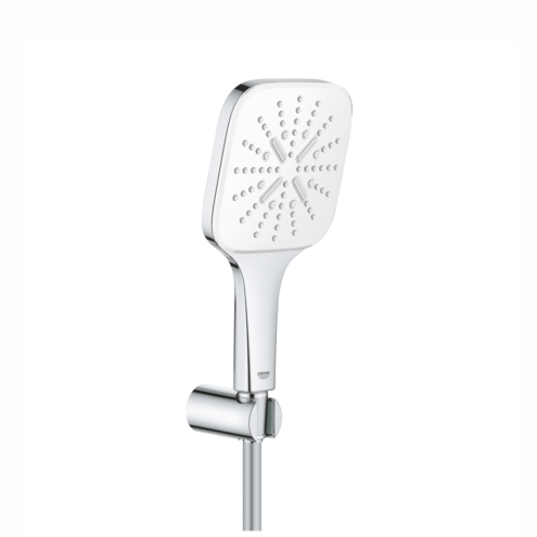 Grohe Rainshower Smactactive 130 Cube Ay Beyaz Duş Seti