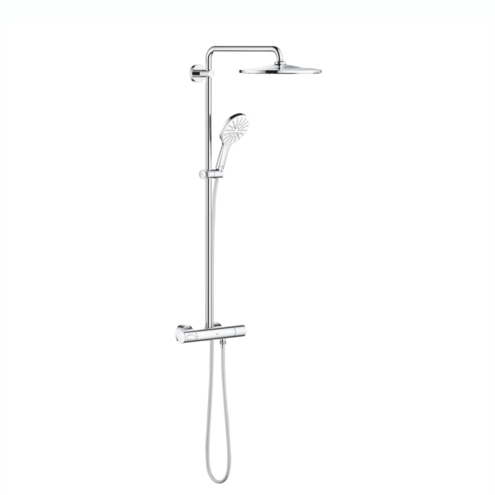 Grohe Rainshower Smartactive 310 Termostatik Bataryalı Beyaz Duş Sistemi