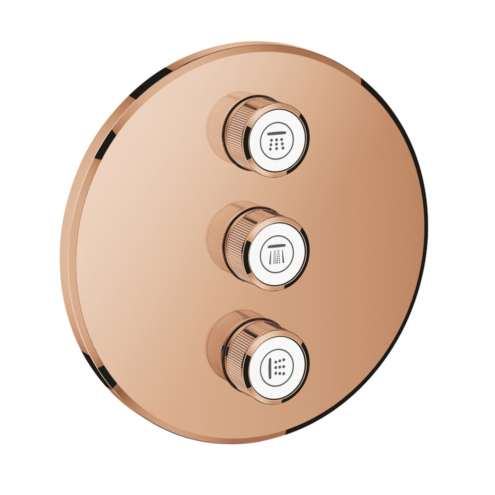 Grohe Grohtherm Smartcontrol Üç Valfli Akış Kontrollü Warm Sunset Kumanda