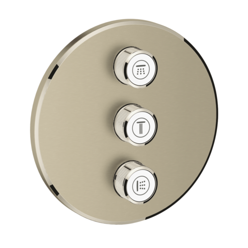 Grohe Grohtherm Smartcontrol Üç Valfli Akış Kontrollü Nikel Kumanda