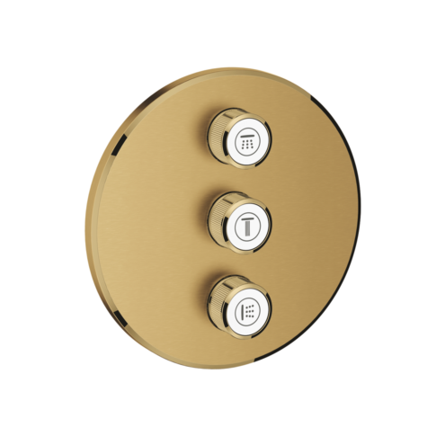 Grohe Grohtherm Smartcontrol Üç Valfli Akış Kontrollü Brushed Cool Sunrise Kumanda