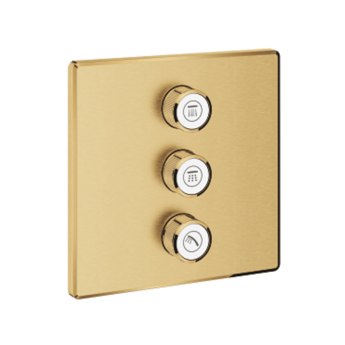 Grohe Grohtherm Smartcontrol Üç Valfli Akış Kontrollü Brushed Cool Sunrise Kumanda