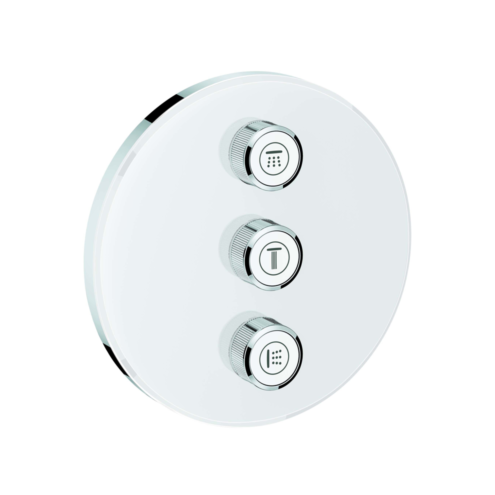 Grohe Grohtherm Smartcontrol Üç Valfli Akış Kontrollü Beyaz Kumanda