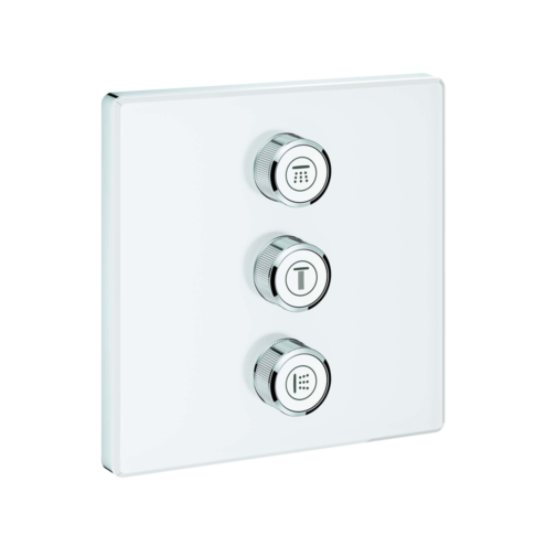 Grohe Grohtherm Smartcontrol Üç Valfli Akış Kontrollü Beyaz Kumanda