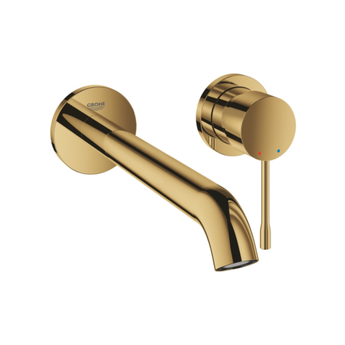 Grohe Essence L-Boyut İki Delikli Brushed Cool Sunrise Lavabo Bataryası