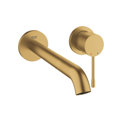 Grohe Essence L-Boyut İki Delikli Brushed Brushed Cool Sunrise Lavabo Bataryası