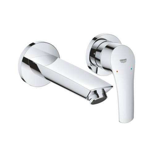 Grohe Eurosmart S-Boyut İki Delikli Krom Lavabo Bataryası