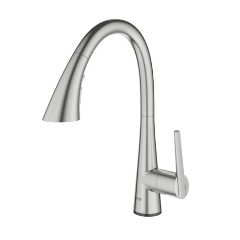 Grohe Zedra Touch Paslanmaz Eviye Bataryası