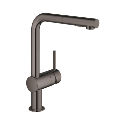 Grohe Minta Hard Graphite Eviye Bataryası
