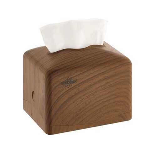 Rulopak Tekçek Mini Koyu Ahşap Peçete Dispenseri