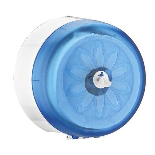 Rulopak Cimri Transparan Mavi Tuvalet Kağıdı Dispenseri