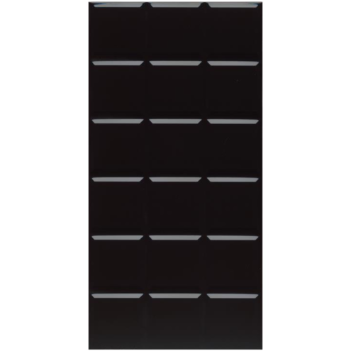 Çanakkale Seramik Millennium Rp-8281 Kare Parlak Siyah 30x60 cm Duvar Karosu