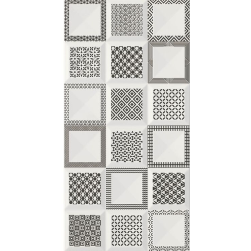 Çanakkale Seramik Aria Rp-8394 Siyah Modern 30x60 cm Duvar Karosu