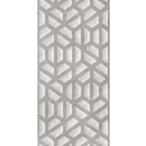 Çanakkale Seramik Metropol Rm-8422R Gri Dekor Rektifiyeli 29x59R cm Duvar Karosu