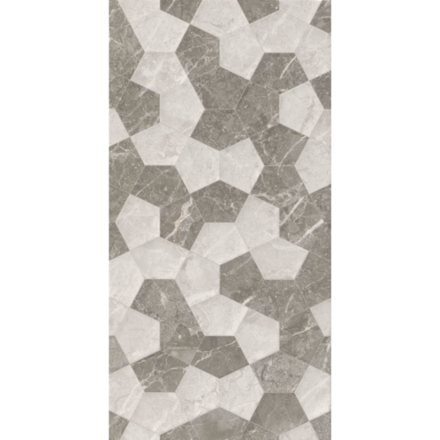 Çanakkale Seramik Alegra Rp-8880 Beyaz Gri Mix Dekor 30x60 cm Duvar Karosu