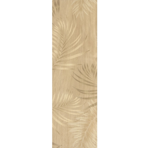 Çanakkale Seramik Lenda Mas-6352R Foliar Dekor Bej 33x110 cm Duvar Karosu