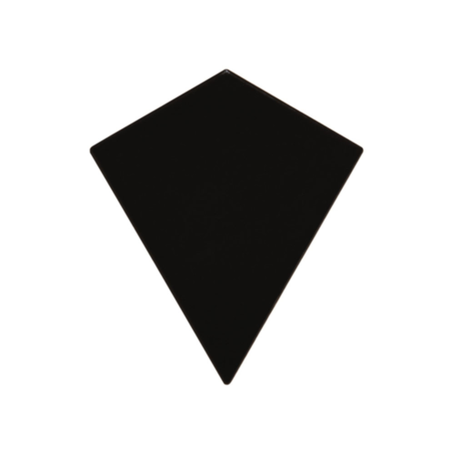 Çanakkale Seramik Orientile Fz-3003 Feza Parlak Siyah 16x18 5 cm Duvar Karosu