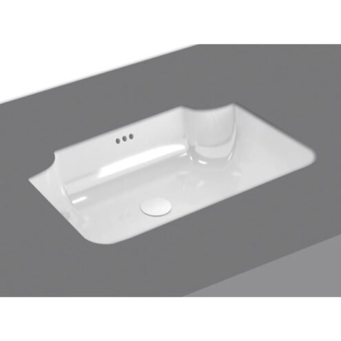 Kale Victorian 62 cm Beyaz Tezgah Altı Lavabo