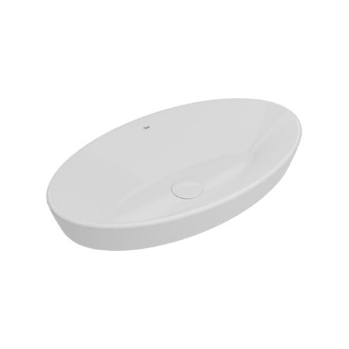 Kale Dove 70 cm Beyaz Oval Çanak Lavabo