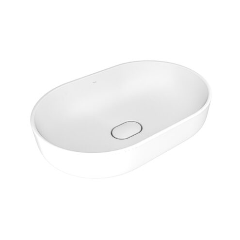 Kale Zero 2.0 60 cm Mat Beyaz Oval Çanak Lavabo