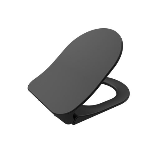 Kale Zero 2.0 ve Dove 2.0 Ultra Slim Smart Mat Siyah Yavaş Kapanır Klozet Kapağı