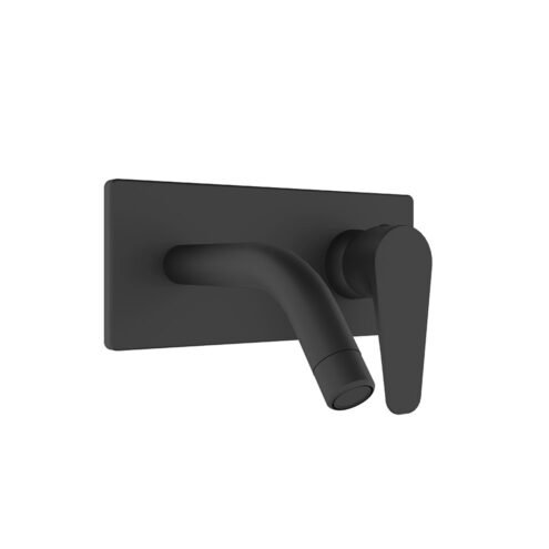 Kale Zero Siyah Ankastre Lavabo Bataryası