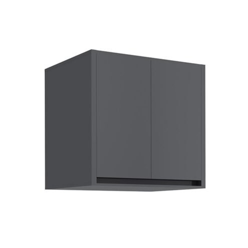 Kale Idea 2.0 70 cm Parlak Antrasit Kapaklı Çamaşır Makinesi Üst Dolabı