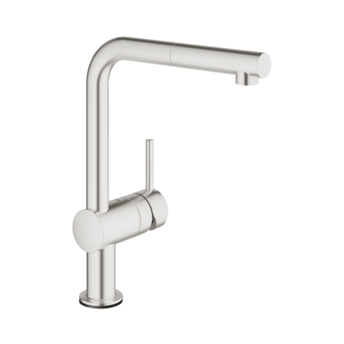 Grohe Minta Touch Paslanmaz Çelik Eviye Bataryası