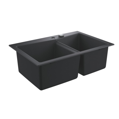 Grohe K700 Granite Black Kompozit Eviye