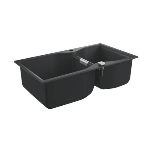 Grohe K700 Granite Black Kompozit Eviye