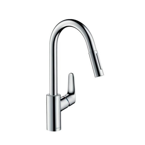 Hansgrohe Focus M41 Spiralli Krom Eviye Bataryası
