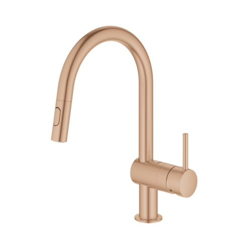 Grohe Minta Brushed Warm Sunset Eviye Bataryası