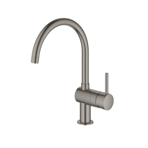 Grohe Minta Brushed Hard Graphite Eviye Bataryası