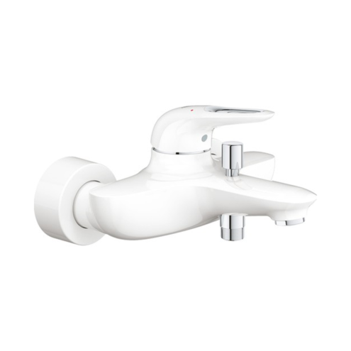 Grohe Eurostyle Beyaz-Krom Banyo Bataryası